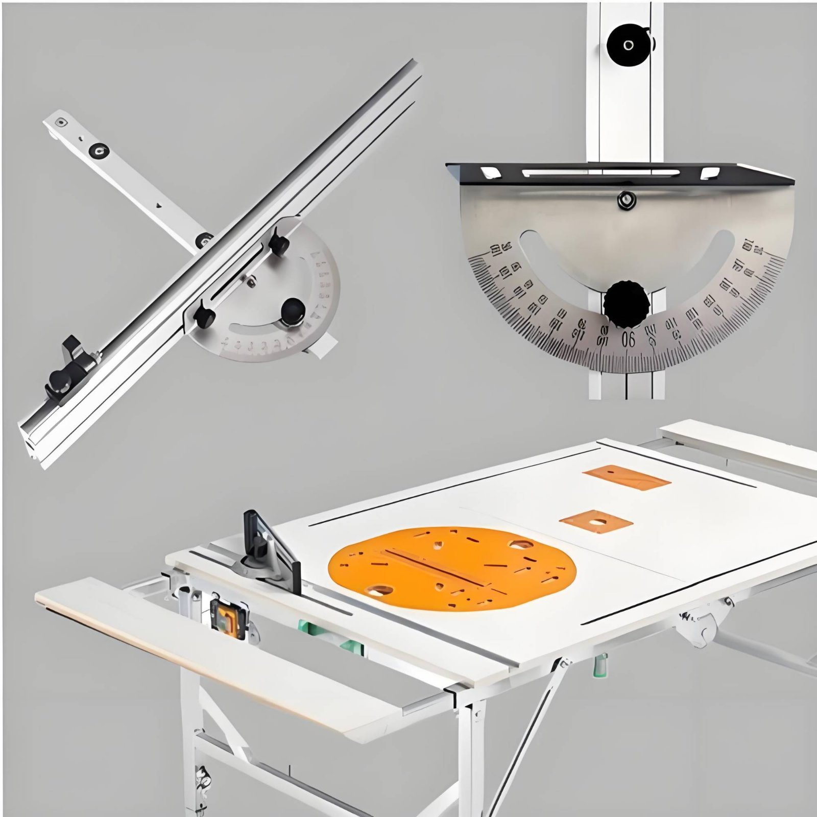 Table Saw Miter Gauge Flip Sto - Woodworking Ruler review and price
