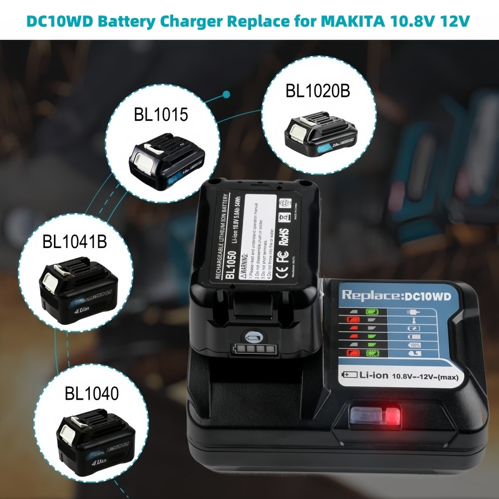 10.8V 12V 6A Rechargeable Repl - Makita Drill Hp1640 review and price