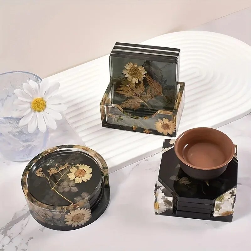 Coaster Resin Molds Set Includ - Woodworking Resin review and price