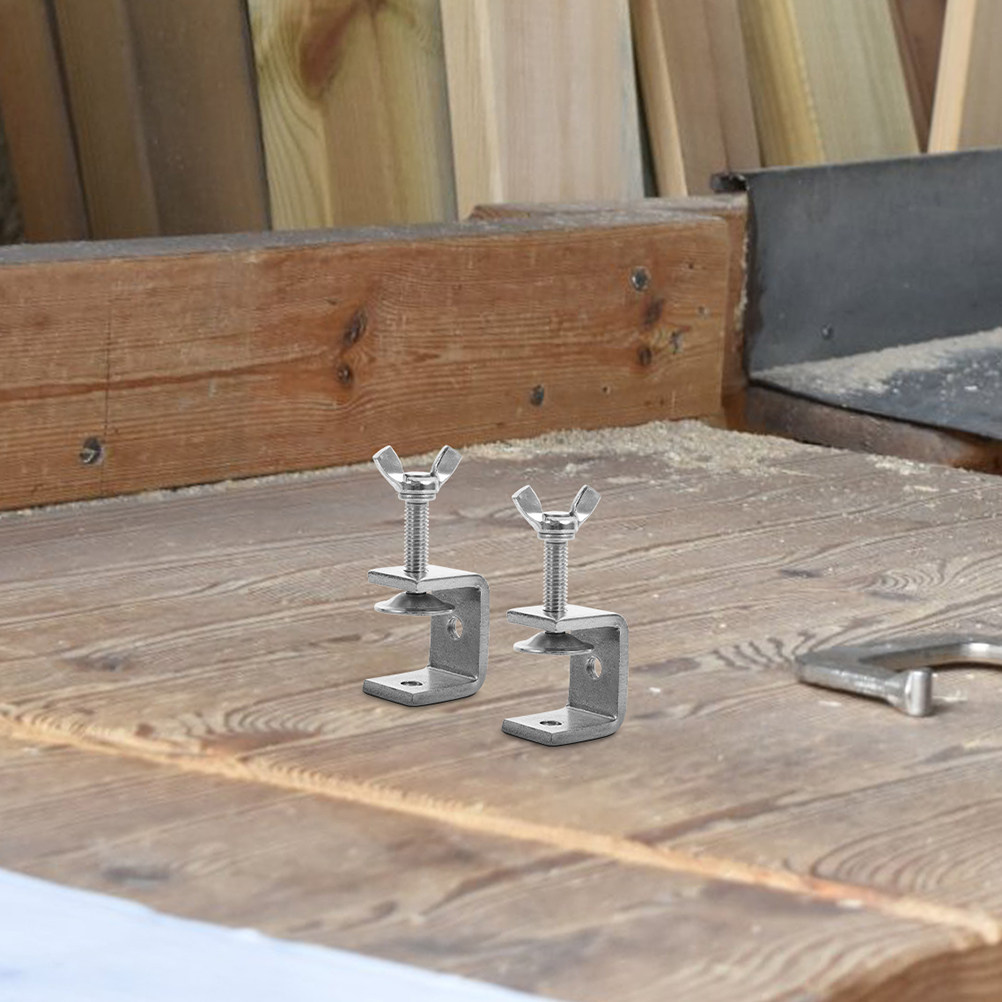 4Pcs Heavy Duty Mini Stainless - Woodworking Clamp review and price