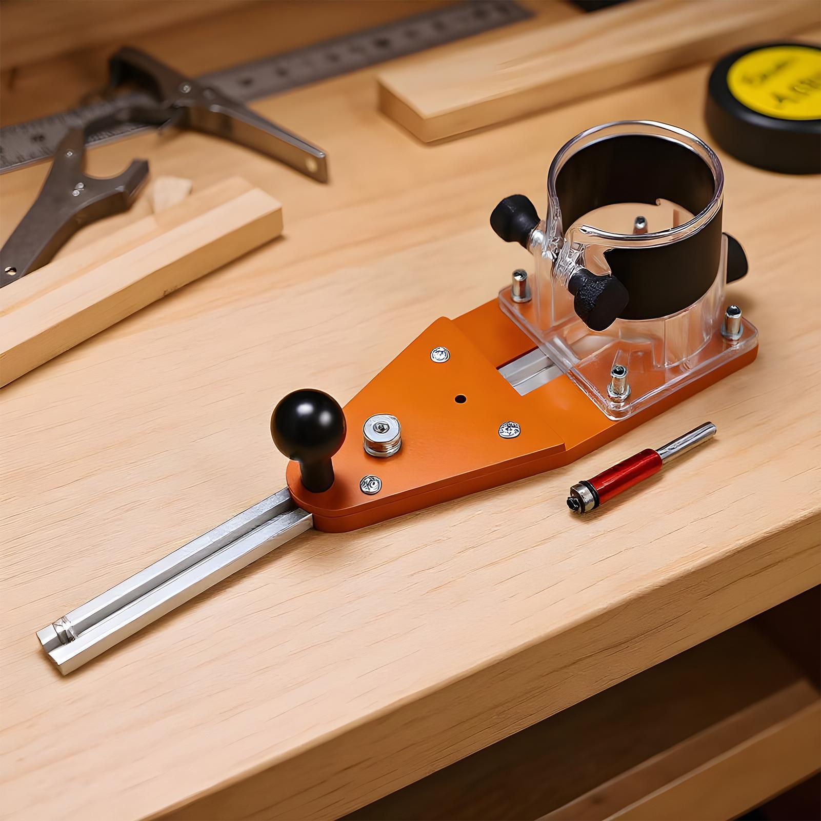 Router Circle Cutting Jig Adju - Woodworking Router Templates review and price