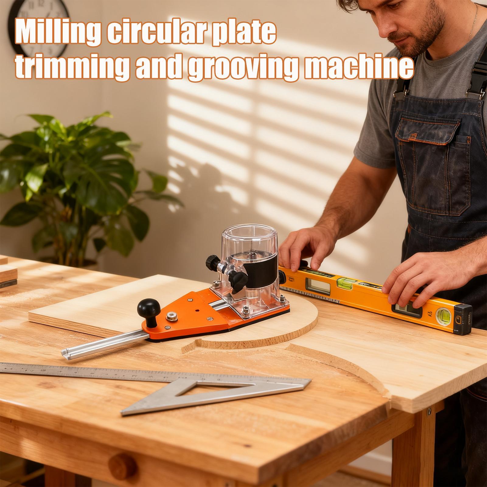 Router Circle Cutting Jig Adju - Woodworking Router Templates review and price