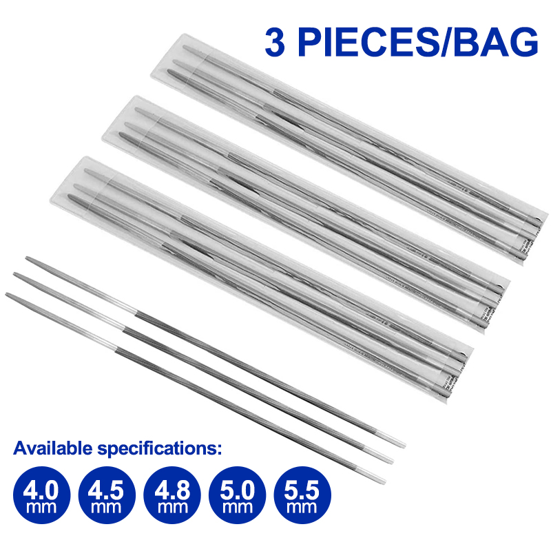 XCAN 3Pcs 4.0/4.5/4.8/5.0/5.5m - Woodworking File review and price