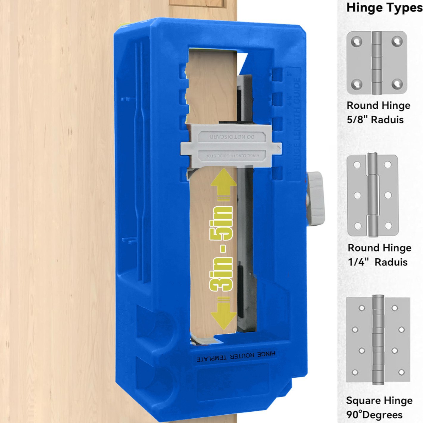 Door Hinge Jig Router Template - Woodworking Router Templates review and price