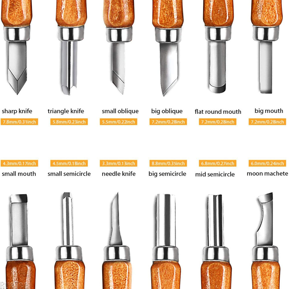 12Pcs SK2 Woodworking Carving  - Woodworking Art review and price